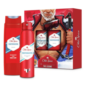 Old Spice White Water Alpinist deodorant spray 150 ml + shower gel 250 ml, cosmetic set for men