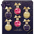 Baylis & Harding Mulberry Fizz bath and shower foams 6 x 100 ml, cosmetic set for women