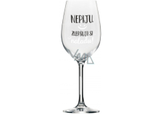 Albi My Bar Mega wine glasses I'm improving my mood 670 ml