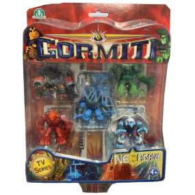 Gormiti Cartoon Neorganic - Morphing figures 5 pieces, recommended age 4+