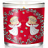 Nekupto Fashion Christmas scented candle Angels 7 x 7,5 cm