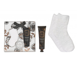 Grace Cole Rose & Geranium foot balm 100 ml + warm socks 1 pair, cosmetic set for women