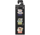If Mini Marks Magnetic Mini Bookmark Cup of Tea 3 pieces