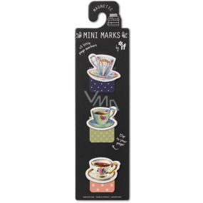If Mini Marks Magnetic Mini Bookmark Cup of Tea 3 pieces