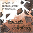 Albi Magnet with embossing There is no problem that a piece of chocolate would not fix 6,5 x 6,5 cm