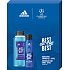 Adidas UEFA Champions League Best of The Best deodorant spray 150 ml + shower gel 250 ml, cosmetic set for men