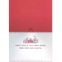 Albi Playing Christmas Envelope Cute Snow Houses 14,8 x 21 cm