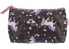 Diva & Nice Unicorn Black cosmetic bag 19 x 12 x 6 cm