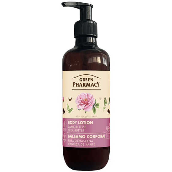 Green Pharmacy Damask Rose and Shea Butter Body Lotion 400 ml