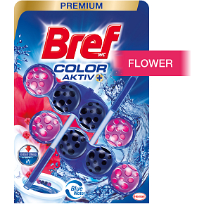 Bref WC block Color Aktiv Flower, 2× 50 g Bref WC block Color Aktiv Flower, 2× 50 g