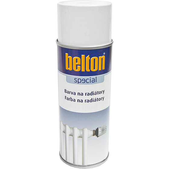 Belton radiator paint spray, white, 400 ml