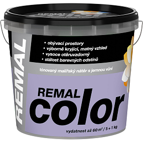 REMAL Color wall paint 0310 Lavender, 5+1 kg