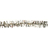 Fine silver chain 200 cm wide