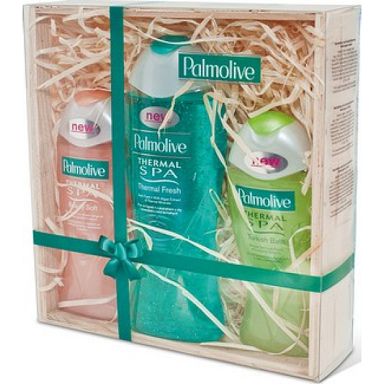 Palmolive Thermal Spa basket 2 x 250 ml shower gel + 500 ml foam, cosmetic set