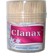 Clanax Double-Sided Toothpicks in a Jar, 500 Pieces