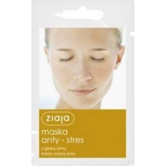 Ziaja Yellow clay anti-stress face mask for all skin types 7 ml