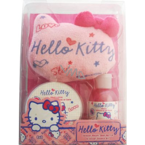 Hello Kitty Bathcloth + Body Butter + Shower for Girls Gift Set