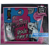 Monster High Scary Cute! shower gel 50 ml + body lotion 50 ml + lip balm 4.5 g + sponge + pendant, cosmetic set