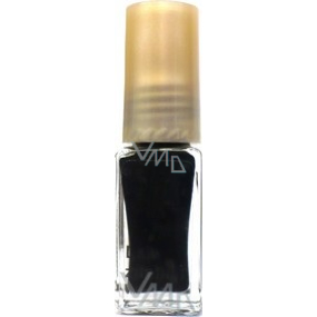 Daisy decorating nail polish shade black 6 ml