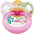 Nuk Classic Happy Kids orthodontic latex comforter 0-6 months 1 piece