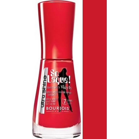 Bourjois So Laque! Ultra Shine Nail Polish 25 Rouge Casino 10 ml