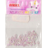 Angel Ornaments flowers and stars pink 1 pack