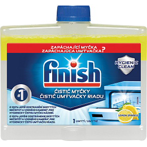Finish Lemon Dishwasher Cleaner, 250 ml