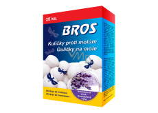 Bros Balls against moths with the scent of lavender 20 pieces