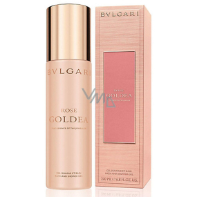 Bvlgari Rose Goldea shower gel for women 200 ml