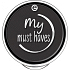 Essence My Must Haves Eyeshadow Eyeshadow 20 Black Is Back 1.7 g