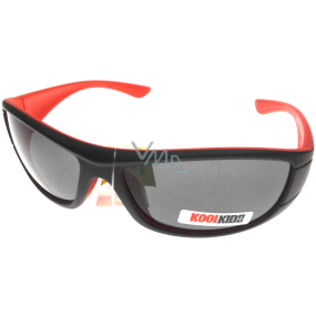 Dudes & Dudettes Sunglasses for children black-orange JK4400