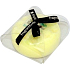 Fragrant Lemon Massage Glycerine Soap with sponge filled with the scent of fresh lemon in yellow 200 g