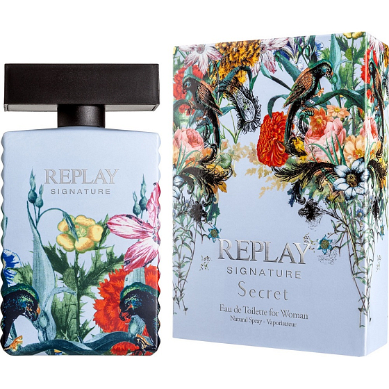 Replay Signature Secret Eau de Toilette for Women 50 ml
