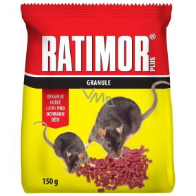Ratimor Plus granules for rodent control bag 150 g