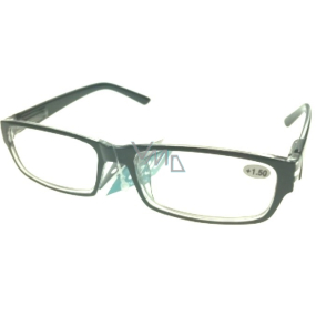 Berkeley Reading glasses +1.5 plastic black 1 piece MC2062