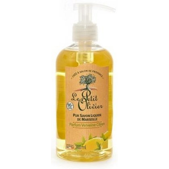Le Petit Olivier Verbena and Lemon Liquid Soap Dispenser 300 ml