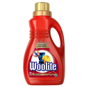 Woolite Mix Color washing gel for colored laundry maintains the color intensity of 15 doses of 0.9 l