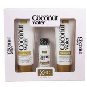 Xpel Coconut nourishing hair shampoo 100 ml + hair conditioner 100 ml + hair serum 30 ml, cosmetic set