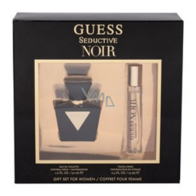 Guess Seductive Noir for Women eau de toilette for women 30 ml + eau de toilette 15 ml, gift set