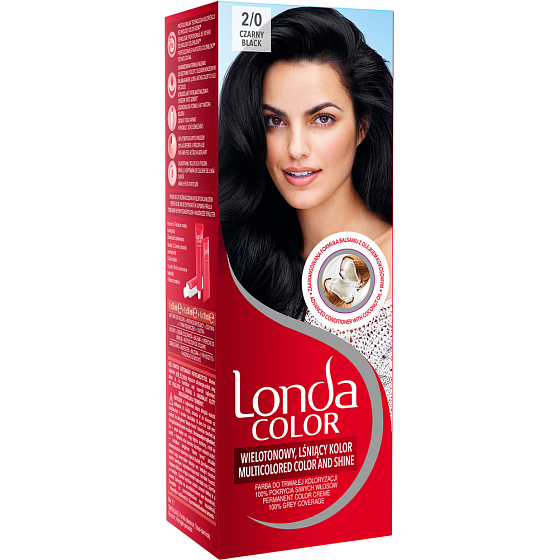 Londa Color hair dye 2/0 Black
