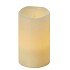 Emos LED candle lit amber, 12.5 x 8 cm