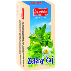 Apotheke Green Tea acts as an antioxidant and contributes to normal heart function 20 x 1.5 g