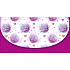 Nekupto Greeting Card Money Envelope Purple Flowers 116 x 220 mm