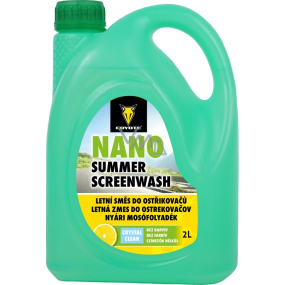 Coyote Nano summer washer fluid, without dyes 2 l