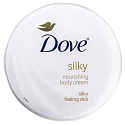 Dove Silky nourishing body cream for the whole body with pure silk 300 ml