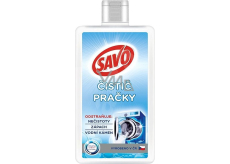 Savo Washing machine cleaner removes detergent residues, dirt, limescale and other deposits 250 ml