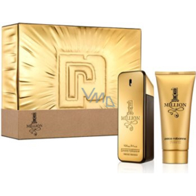 Paco Rabanne 1 Million Eau de Toilette 50 ml + shower gel 100 ml, gift set for men