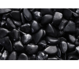 Shungite Tumbled natural stone, B 40-50 g, 1 piece, stone of life