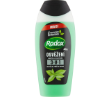 Radox Men Refreshment Menthol and Tea Tree 3in1 shower gel for body, face and shampoo for men 400 ml