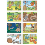 Ditipo Getting Started with Cutting out Animals in the Forest creative book 17,5 x 24,1 x 0,8 cm, age 3+